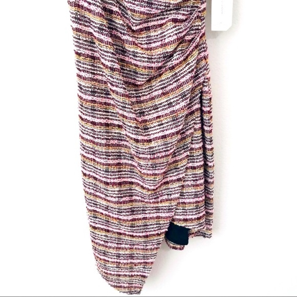 New! Almost Famous Tweed Knit Bodycon Party Plaid Prom Mini Dress - Picture 9 of 12